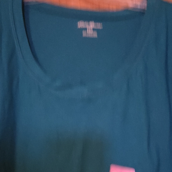 Eddie Bauer NWT Teal Short Sleeve T-Shirt - Picture 3 of 4